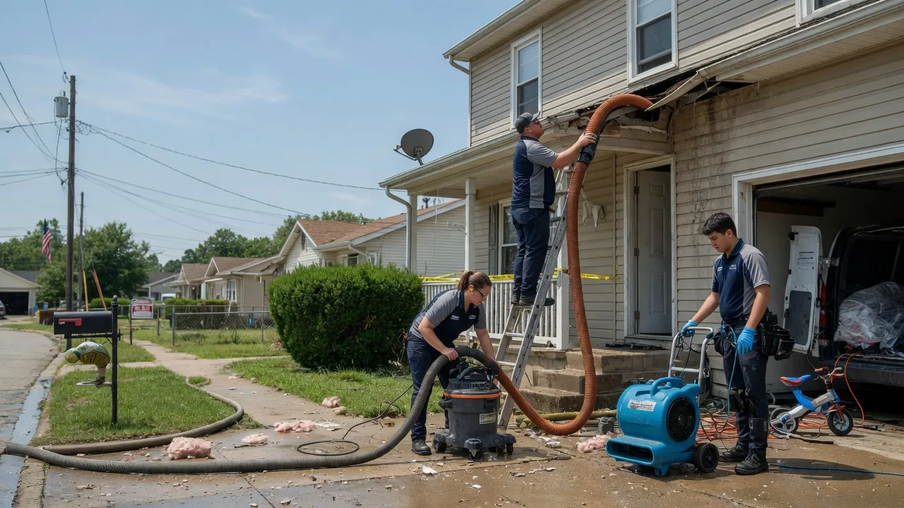 Water Damage Restoration in Elwood, IL near me